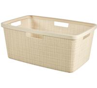 CURVER JUTE 46L Panier a linge 59 x 39 x 26 cm, beige 08091-885