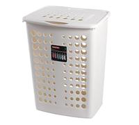 CURVER Panier à linge Crème 40 x 29 x 51 cm 40 l
