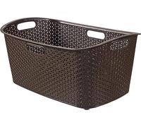 CURVER MY STYLE 47L Panier a linge 60 x 39 x 28 cm, marron 00745-210