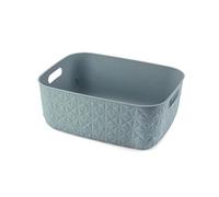 CURVER SOFTEX M 12,5L Panier de rangement 37,9 x 29,2 x 14,3 cm, bleu 00575-Z69