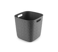 Curver Panier de rangement SOFTEX K258710 Cube 15 L Gris 28 x 28 x 27 cm