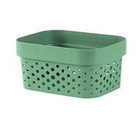 Curver | Panier Infinity Dots Xs 1,4 l Recycle, Vert, 100% Matière Recyclée, 17 * 12,6 * 8,4 Cm