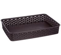 CURVER MY STYLE A4 Paniere de bureau 35,8 x 26,2 x 6 cm 5,5L marron foncé 00095-210