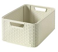 CURVER STYLE M Boite de rangement 38,6 x 17 x 28,7 cm creme 03615-885