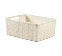 CURVER Panière en jute - Rectangulaire M - 12 L - 100% Recyclé