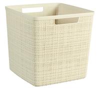 CURVER Panière Jute Cube 17 L – Beige