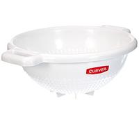 Curver Passoire à Pieds - pour légumes, pâtes, Riz - Facile à Laver -sans BPA - 25,4 x 31 x 11,2 cm - Blanc