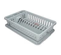 CURVER, Petit égouttoir en Plastique, avec Plateau, Gris, 26 cm