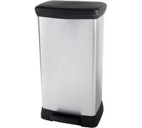 Curver Poubelle 23+23L Poubelle à pédale Trieur de déchets 46L