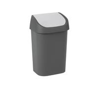 Curver poubelle 25l Mistral Swing gris anthracite