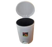 Curver Poubelle Avec Pédale 15l Blanc 173195
