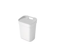 Poubelle, Curver, plastique, blanc, 10 L, 25x18,6x32,9 cm