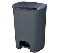 Curver | Poubelle Essentials 20 l, Gris Anthracite, 30,3 * 29,4 * 42,8 Cm