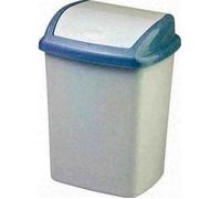Curver Poubelle Inclinable Dominik 25l Blanc À Points 182981