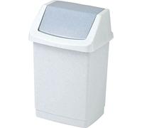 Curver Poubelle, Plastique, Plastique, Granite, 38.5 x 33.5 x 63.5 cm