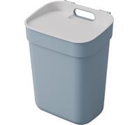 Poubelle pour le recyclage taille 10 litres gris-bleu ergonomique pratique