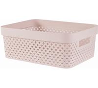 CURVER PURE 11L Panier de rangement 35,6 x 26,6 x 13,6 cm, rose 01421-Q70