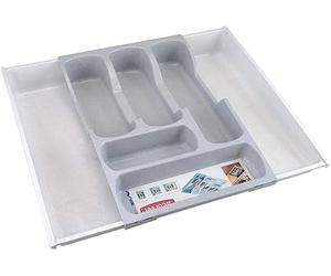 CURVER | Ramasse Couverts coulissant 6 à 8 cases 30x42x6,4 cm Luna