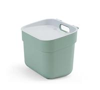 Curver Ready to Collect Poubelle de recyclage 100% recy vec couvercle gris clair 5 l