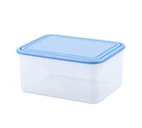 Curver Récipient alimentaire rectangulaire en plastique, avec couvercle, 2 l, pour congélateur, lave-vaisselle