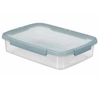 Curver Smart Fresh Fresh Food Box Rectangulaire Basse 3.5L Transparent/Gris