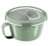 Curver | Smart to Go Soup 0,9 l Eco, Vert, 100% Matière Recy 15,7 * 15,7 * 9,6 Cm