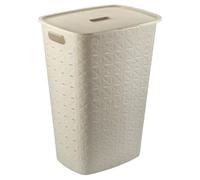 CURVER SOFTEX 56L Coffre a linge 34 x 43,8 x 59,9 cm, beige 00571-Z67
