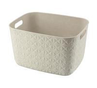 Curver Softex Panier de rangement grand 19L blanc craie