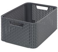 Curver Boîte de rangement Style M 38,6×17×28,7 cm anthracite 03615-308