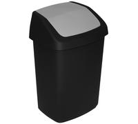 CURVER SWING BIN 10L Poubelle 24,6 x 19,8 x 37,3 cm noir 03984-Y09