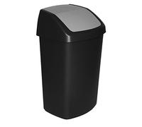 CURVER SWING BIN 50L Poubelle 40,6 x 34 x 66,8 cm noir 03987-Y09