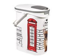 CURVER-Verseuse à croquettes pour chien coloris noir et blanc Pet collection - 10 L