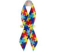 Curvier Lot de 200 épingles à nourrice en satin pour sensibilisation à l'autisme