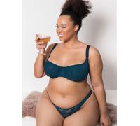 Curvy Kate Curvy Kate Blue All Night Lace Tanga Knickers