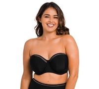 Curvy Kate Haut de Bikini Bandeau de première Classe, Noir, 36F Femme