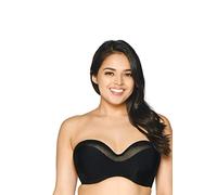 Curvy Kate Sheer Class Haut De Maillot, Noir (Black Black), 80D (Taille Fabricant: 30D) Femme