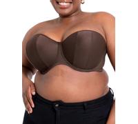 Curvy Kate Soutien-Gorge sans Bretelles Luxe, Opaque, Cacao, 100H Femme
