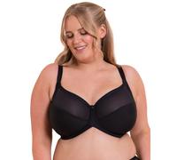 Curvy Kate Wonderfully Full Cup Bra Soutien-Gorge Balconnet, Semi-Voilage, Noir, 36GG Femme