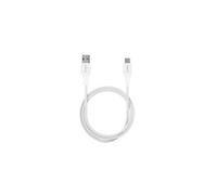 Câble USB C Blanc 1M