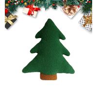 Cuscini Albero Natalizio - Cuscini Divano A Forma Di Albero Morbidi Peluche | Decorazioni Natalizie Divano Letto Camera Ufficio Hotel Auto | Decorazione Festa Decorazione Natale Arredamento Casa C