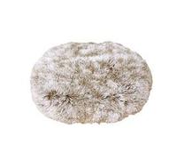 Cuscino Ovale Poilu Beige per Cani e Gatti Croci