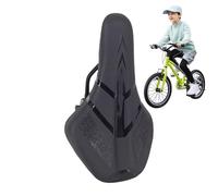 Cuscino per sedile in bicicletta, copertura della sella in bicicletta, copertina di sella in gel ergonomico non slittata cuscinetti ca. 24x14,5 cm con cotone in metallo e pp per biciclette per bambini