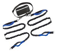 Cushangty Câble d'attache pour Chien - Longe d'Entraînement Réfléchissante avec - Laisse Renforcée avec Sac de Rangement pour Course Randonnée Camping