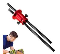 Cushangty Jauge À Tracer Pour Bois | Outils de Marquage sur Bois,Règle De Traçage En D'Aluminium À Double Échelle Guide Pour Artisans Projets De Meubles Maison Pièce Et