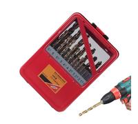 Cushangty Jeu Complet de Forets en Métal Dur pour le Perçage - D'insertion Polyvalents Antidérapants,Tournevis Manuel Portable Pratique Pour Usage Industriel Domestique Et Mécanique