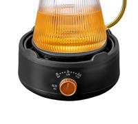 Cushangty Mini Chauffante,Électrique Monobloc - Réchaud de Cuisine Réglable pour Bouilloire et Cuisson Intérieur Extérieur Camping Pique-nique