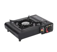 Cushangty Petit Réchaud de Camping, Réchaud Portable Léger pour Camping, Brûleur Unique Portable Pliant Allumage Piézo pour Voyage Plage Cuisson en Plein Air Randonnée