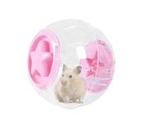 Cushangty Petite Boule pour Hamster Animal de Compagnie, Roue Transparente pour Hamster, Accessoire Respirant pour Lapin Hérisson Chinchilla Gerbille Races Petites Et Moyennes