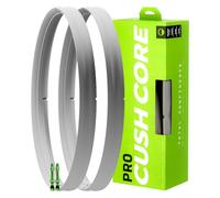 CushCore Insert mousse anti‑crevaison Pro 27,5'' (2,1–2,6) Argenté / Blanc‑Vert