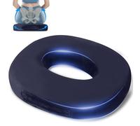 Cushion de Chaise Donut, Coussin Bouée Coccyx Ergonomique,Coussin Orthopédique Rond,Coussin coccyx pour Soulager Hémorroïdes,Coussin Assise Mémoire de Forme,Coussin sciatique pour la Voiture,Le Bureau
